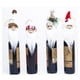 thumbnail image 4 of Tapa de botella de vino navideña, novedosa decoración para mesa de cena de fiesta de Papá Noel 17 x 8 x 7cm, 4 of 9