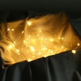 thumbnail image 2 of Cadena de luces, cable de cobre USB, 100 cuentas LED lámpara de fiesta, control remoto, 8 modos, luz decorativa, 10 m Sweethay HA1354-01B, 2 of 7