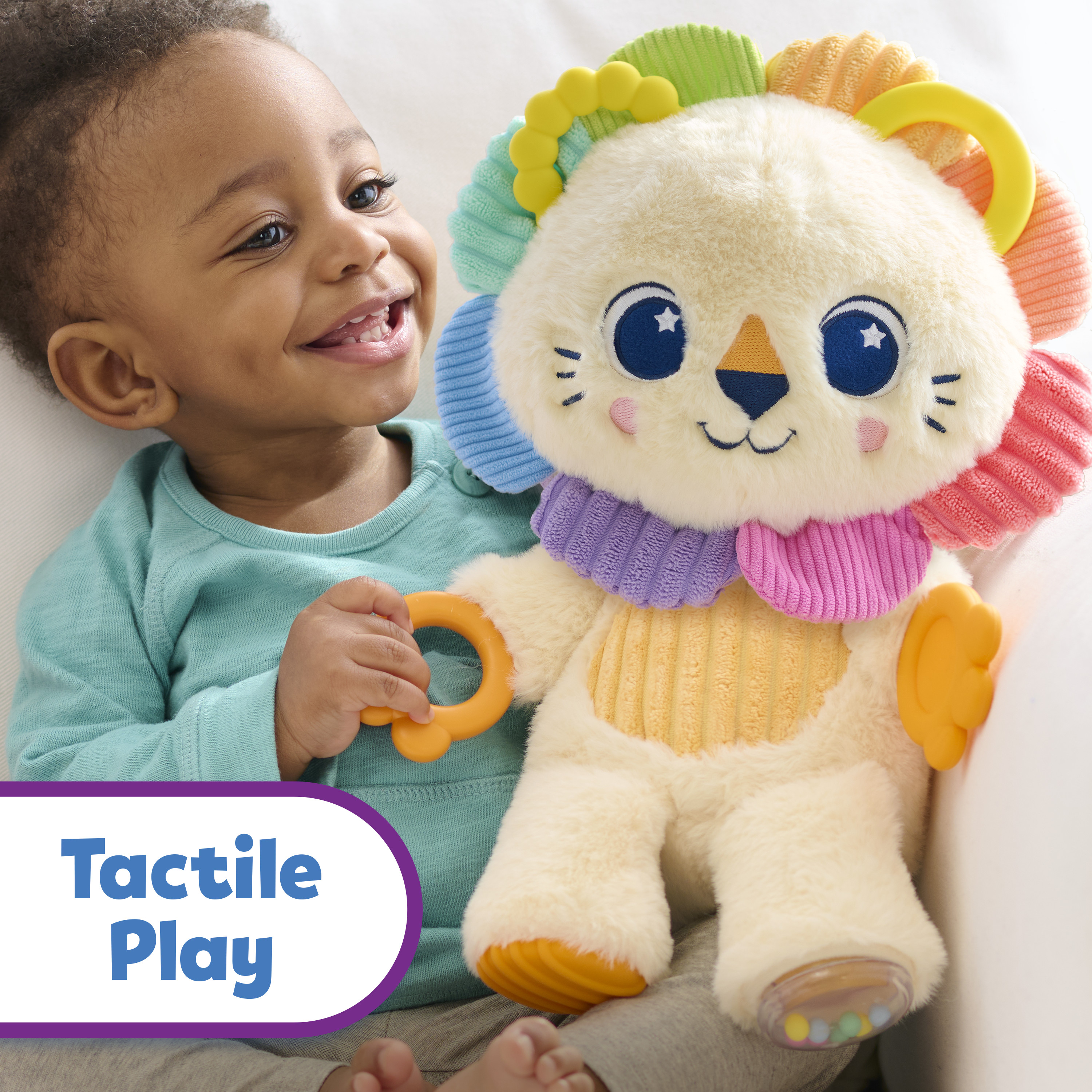 Playskool León Sensorial Pal Peluche Interactivo con Movimiento, para Bebés desde 9 Meses 6