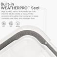 thumbnail image 3 of IRIS USA 103 Qt Storage Bins Plastic Gasket Box with Tight Latching Lids, 2 Pack, 3 of 10