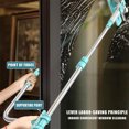 thumbnail image 4 of Toystoory Limpiador de ventanas exterior ABS con forma de U para una limpieza sin esfuerzo Limpiador de ventanas de doble cara Suministros de limpieza para el hogar, 4 of 6
