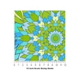thumbnail image 4 of Rwraps Geometric Floral Noble Isles Matte Vinyl Film Wrap 59in x 6ft Vinyl Vehicle Car Film Sheet, 4 of 9