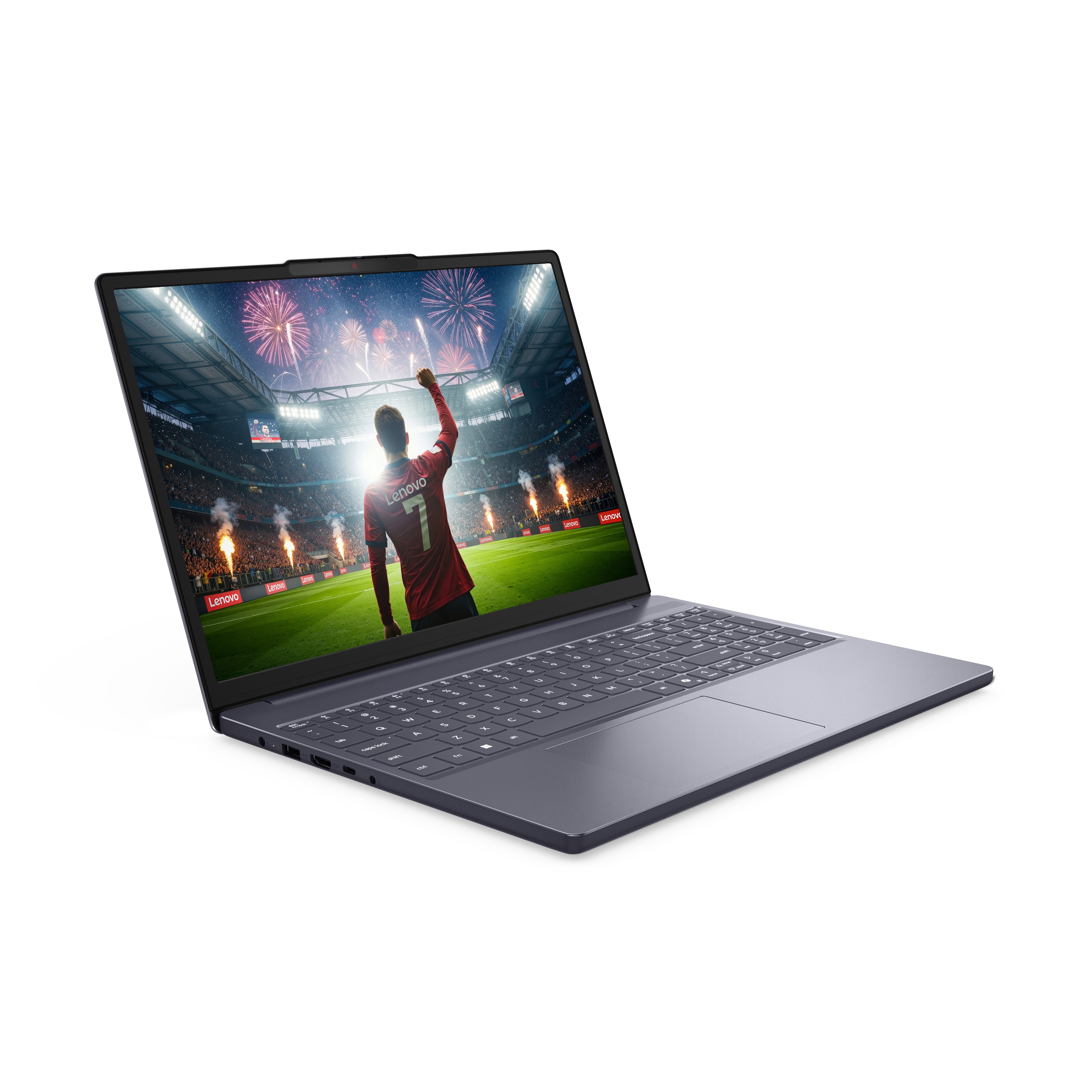 Lenovo IdeaPad Slim 3i 15" Laptop, Touchscreen, Intel Ultra 5, 16GB RAM, 512GB SSD, Luna Grey - 3 Months of Microsoft 365 Personal included