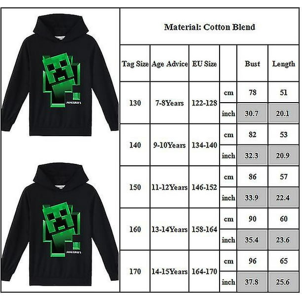 Minecraft hoodie shop walmart
