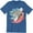 Blue, variant on Beautiful American Bald Eagle With Red Eyes - Independence Men's T-Shirt