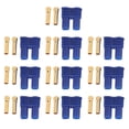 thumbnail image 4 of Conector tipo banana, juego de 10 conectores hembra tipo banana 13.021 EC2, estilo E, conector tipo banana dorado, materiales ecológicos, 4 of 9