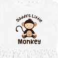 thumbnail image 4 of Inktastic Daddys Little Monkey Girls Toddler Dress, 4 of 5