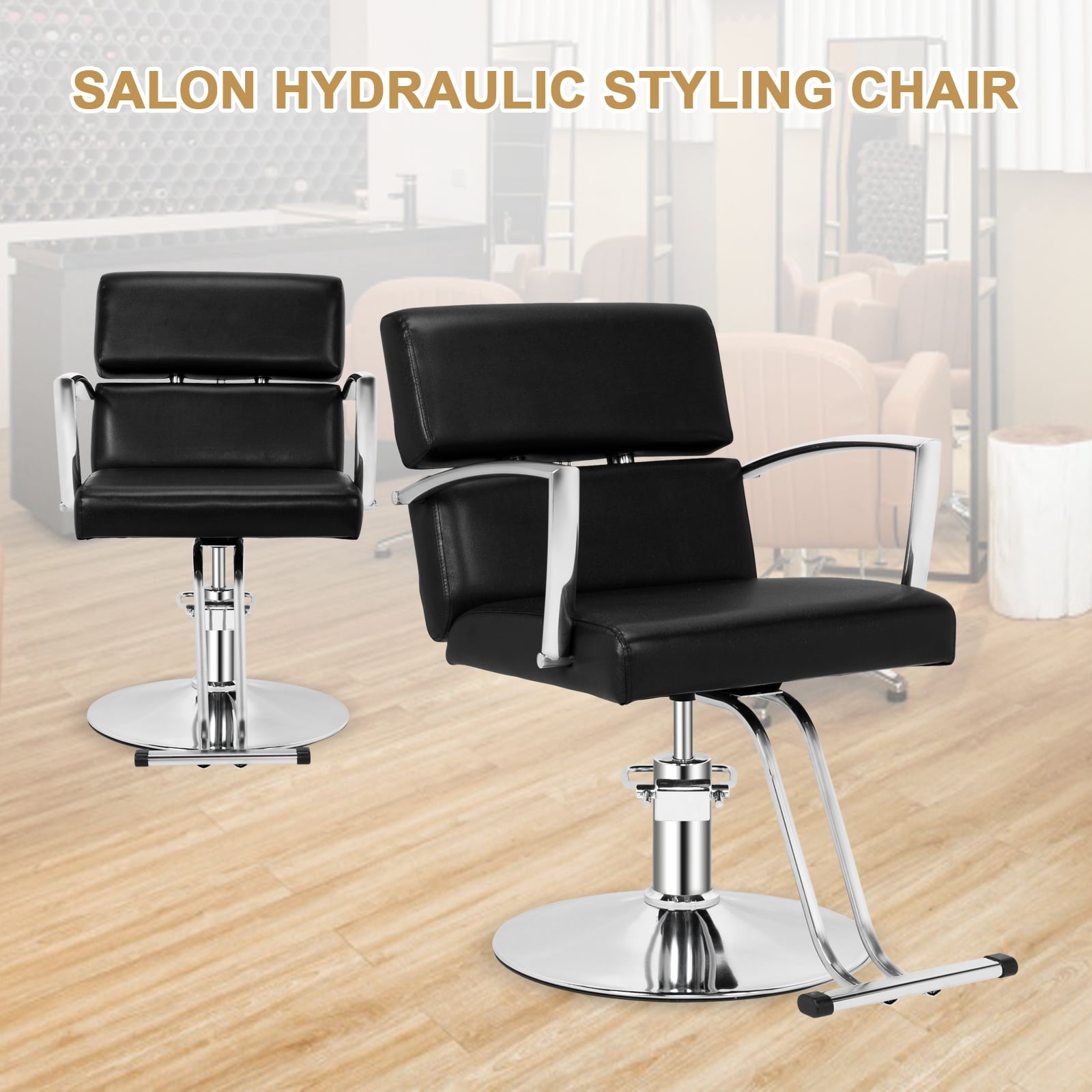 Omysalon Salon Chair Heavy Duty for Stylist Barber Chair 360