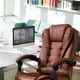 thumbnail image 2 of Silla Ejecutiva Ergonómica Lumax de Vinipiel Color Marrón con Altura Ajustable, 2 of 5