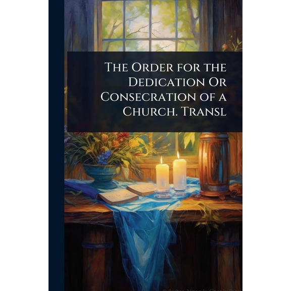 The Order for the Dedication Or Consecration of a Church. Transl, (Paperback)
