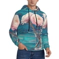 thumbnail image 2 of Sikiie Flowers in Glass Vase Men's Hoodie, Essentials Hoodie, Sweatshirt, Pullover Hooded Sweatshirt for Men-3X-Large, 2 of 7