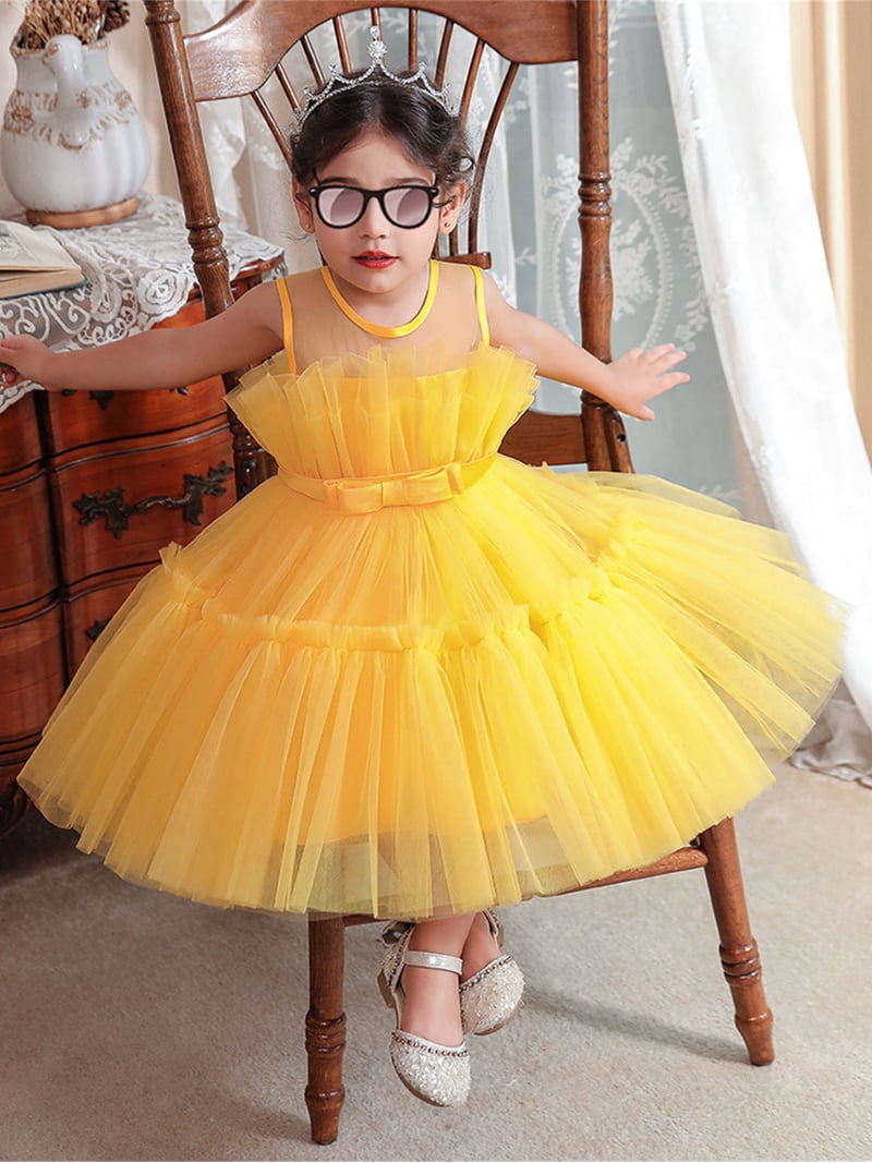 2t party dress Kohl's Blueberi Boulevard Toddler Girl Party Dress 2T Fancy Tan Ruffles Layers