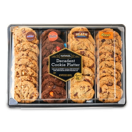 Marketside Decadent Cookie Platter, 32 oz, 32 Cookies