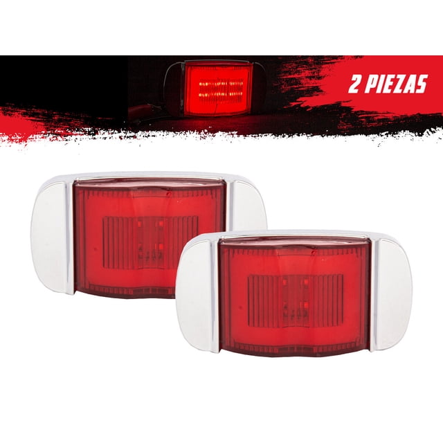 2 Plafones Laterales 8 Leds + Plasma Gel Luz Roja Tunelight TUNELIGHT-RENOVATIO .