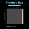 thumbnail image 2 of Gel Color Filter Paper Polyester Film 100x100cm White for Photo Studio Red Head Light, Pack of 4, 2 of 6