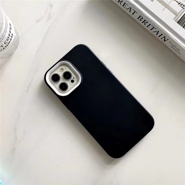 Funda de silicona a prueba de golpes Candy 3N1 360 para cámara de cuerpo completo para iPhone 14 13 Pro Max 12 Pro 11 X XR XS 8 7 Plus SE Tan Jianjun unisex