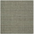 thumbnail image 3 of SAFAVIEH Natural Fiber Milica Solid Area Rug, Green/Gray, 5' x 5' Square - Scandinavian Design, Green & Grey, Jute, Hand Woven Pattern, Ideal for Entryway, Kitchen, Living Room, Office, 3 of 9