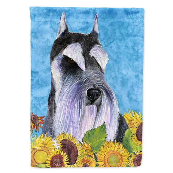 Carolines Treasures SS4110-FLAG-PARENT Schnauzer Flag  multicolor