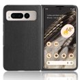 thumbnail image 6 of Feishell Ultra Thin Case Compatible with Google Pixel Fold 2023,Durable PU Leather Hard PC Shell Shockproof Scratch Resistant Slim Lightweight Phone Case,Black, 6 of 6