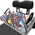 thumbnail image 2 of Yuyamidu Eagle Golf Cart Seat Covers for Club Car Seat Cover 250 Years American Flag Golf Cart Seat Towel with Pockets Fits for Club Car and More 2 Person Seats Golf Carts, 2 of 7