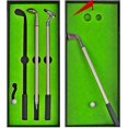 thumbnail image 1 of Golf Pen Set Mini Golf Club Ballpoint Pens Novelty Office Desktop Games Toys, 1 of 3