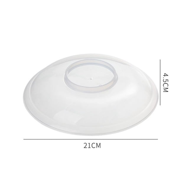With Holes Microwave Splatter Cover Food Plate Cover Kitchen Lid Storage Cover