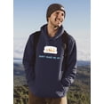 thumbnail image 2 of Cute Sleeping Corgi On Couch Hoodie Men -Image by Shutterstock, Male Small, 2 of 4