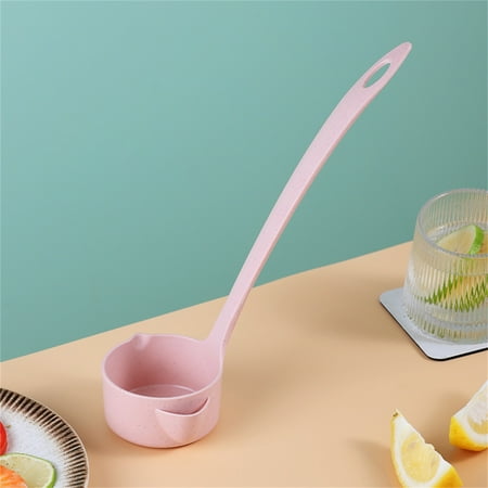 

BONYOUN Filter Oil Spoon Multipurpose BPA Free Useful Fat Grease Filter Skimmer Spoon Soup Colander
