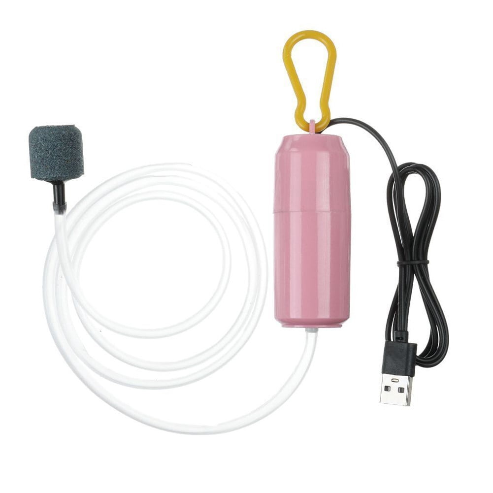 Mute USB Mini Aquarium Oxygen Pump Oxygenator Air Compressor Aerator