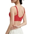 thumbnail image 5 of Gytharion Women's Soild Color Lace Wireless Bras Push-up Breathable Underwear Bras Lightly Comfortable Bras,34A/B-40A/B, 5 of 6