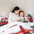 thumbnail image 5 of Homewish Xmas Cartoon Gnome 2pcs Bedding Comforter Set For Teens Boys Girls,Red Black Plaid Truck Twin Comforter Sets,Merry Christmas Breathable Bedding Set,Ultra Soft Home Decor,Reversible, 5 of 8