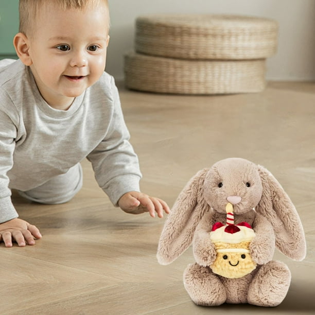 ジェリーキャット Bashful Beige Bunny ‘Birthday’ Personalized Bashful Beige Bunny 'Birthday' - Official Jellycat