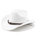 thumbnail image 2 of Functional Western Cowboy Hat for Outdoor Adventures with Curved Brim Lightweight Travel Accessory, 2 of 3