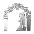thumbnail image 1 of Plantilla de troqueles de corte para bodas, molde de acero al carbono, accesorios, 1 of 5