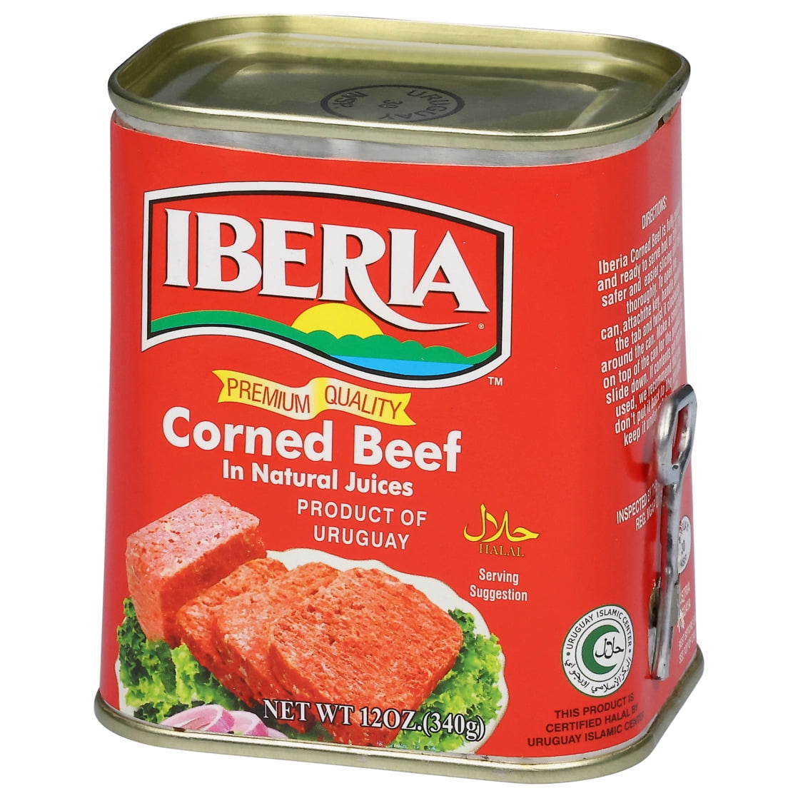 Iberia Premium Quality Corned Beef in Natural Juices, 12 oz