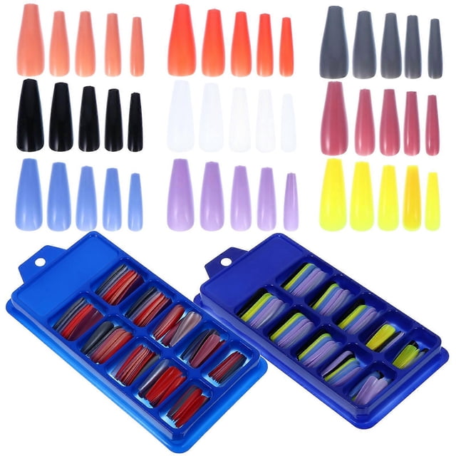 Fake Nails Pack For Nail Artists Claw- Featuring Durable Artificial Nails In 7.47X3.54X0.79Inch