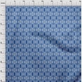 thumbnail image 3 of oneOone Viscose Jersey Fabric Check & Geometric Decor Fabric Printed BTY 60 Inch Wide, 3 of 5