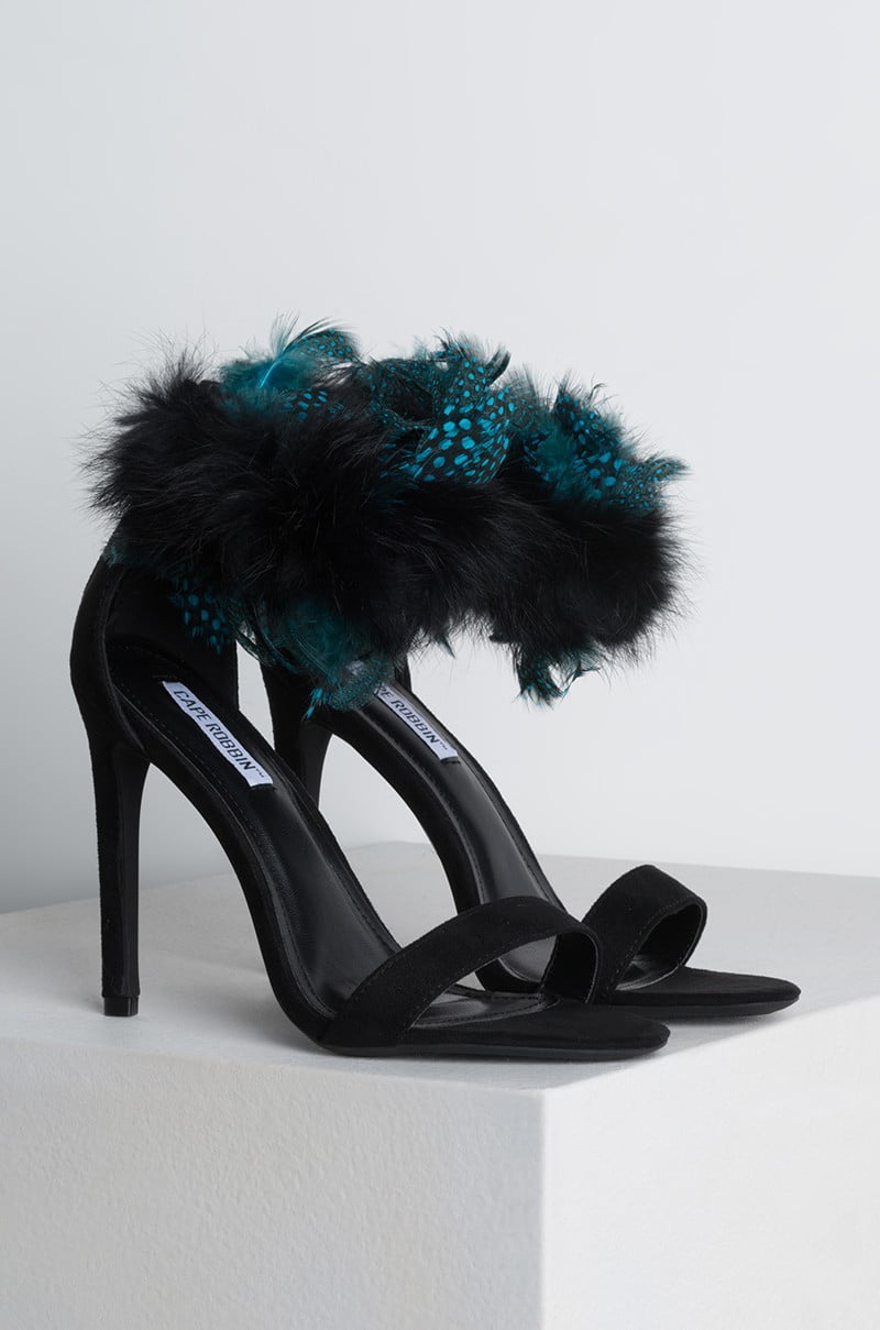 cape robbin feather heel