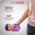 thumbnail image 4 of HolaHatha 146 Pound Neoprene Dumbbell Full Body Weight Set with Storage Rack, 4 of 10