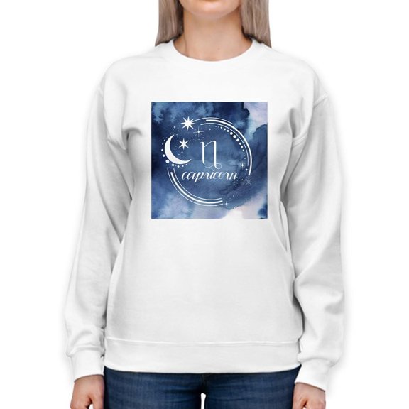 Watercolor Astrology X Sweatshirt Women -Grace Popp Designs, Female XX-Large
