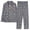 Gray, variant on Jamicy Pajamas for Women Set Valentine's Day Gifts for Wives Women's 2 Piece Button Down Graphic Print Pajama Sets Long Sleeve Pants Casual Sleepwear Sets