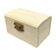 thumbnail image 3 of Caja de madera sin terminar, caja de madera sin pintar, del Tesoro, joyero de madera para recuerdos de boda, recuerdo de fiesta, pasatiempos art Tapa de arco, 3 of 8