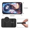 thumbnail image 3 of Bingfone Car Four-Season Universal Armrest Box Mat,Car Armrest Seat Cover Soft Leather Waterproof Armrest Cover Center Console Mat-Urban Style Colorful Dragon, 3 of 7