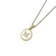 thumbnail image 2 of Collar con el signo del zodíaco Yashi para mujer colgante de carta del tarot de la constelación acero inoxidable dorado, 2 of 2
