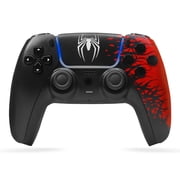Wireless Gamepad for PS5 Controller, Game Controller Compatible with PS5/Slim/Pro/PC with 6-Axis Gyro, Dual Vibration