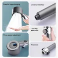 thumbnail image 6 of New Pressurized Shower Water Saving Shower High Pressure with Filter 4 Modes Adjustable Showerhead  Bathroom Massage Shower Head (Shower Head), 6 of 7