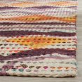 thumbnail image 4 of Safavieh Cedar Brook 8' X 10' Handmade Cotton Pile Rug in Orange, 4 of 6