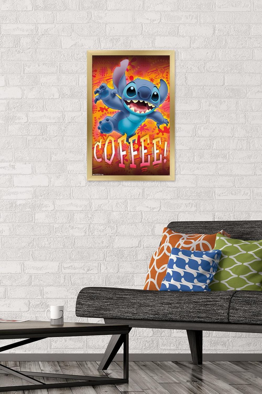 Disney Lilo and Stitch - Coffee Wall Poster, 22.375" x 34"