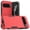 Red, variant on Allytechgroup Compatible for Google Pixel 9 / 9 Pro, Rugged Shockproof Military Grade Protection Dual Layers Hard PC TPU Phone Case for Google Pixel 9 / 9 Pro, Mint