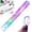E, variant on 12 Inch Gradient Color Flexible Soft Ruler, Bendable Unbreakable PVC Dual Scale Inch & Centimeter Measuring Ruler, No Crease Durable Office Stationery, 2026 Graduation Gift